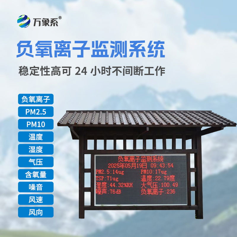 守護(hù)公園好空氣：公園負(fù)氧離子監(jiān)測(cè)站點(diǎn)亮生態(tài)預(yù)警