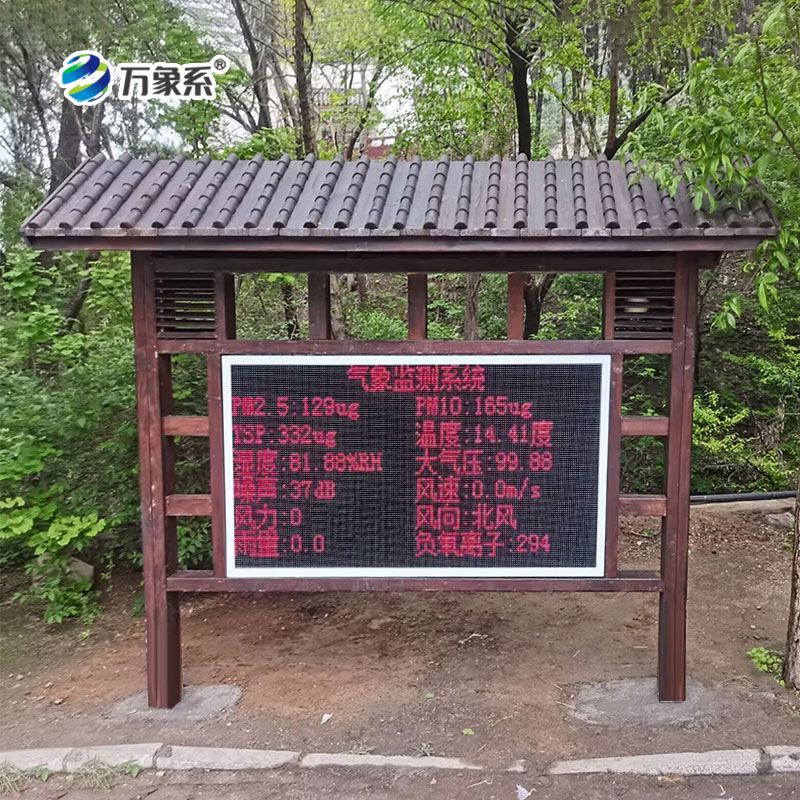 公園負氧離子在線監測站